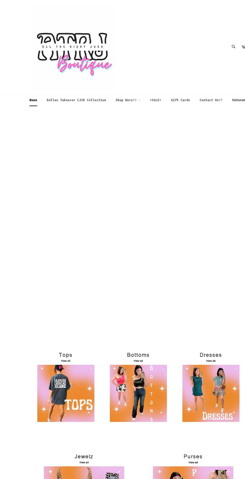 shopatrj.com shopify website screenshot