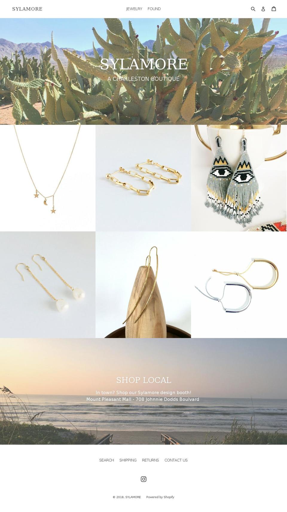 shopatsylamore.com — Shopify storefront screenshot