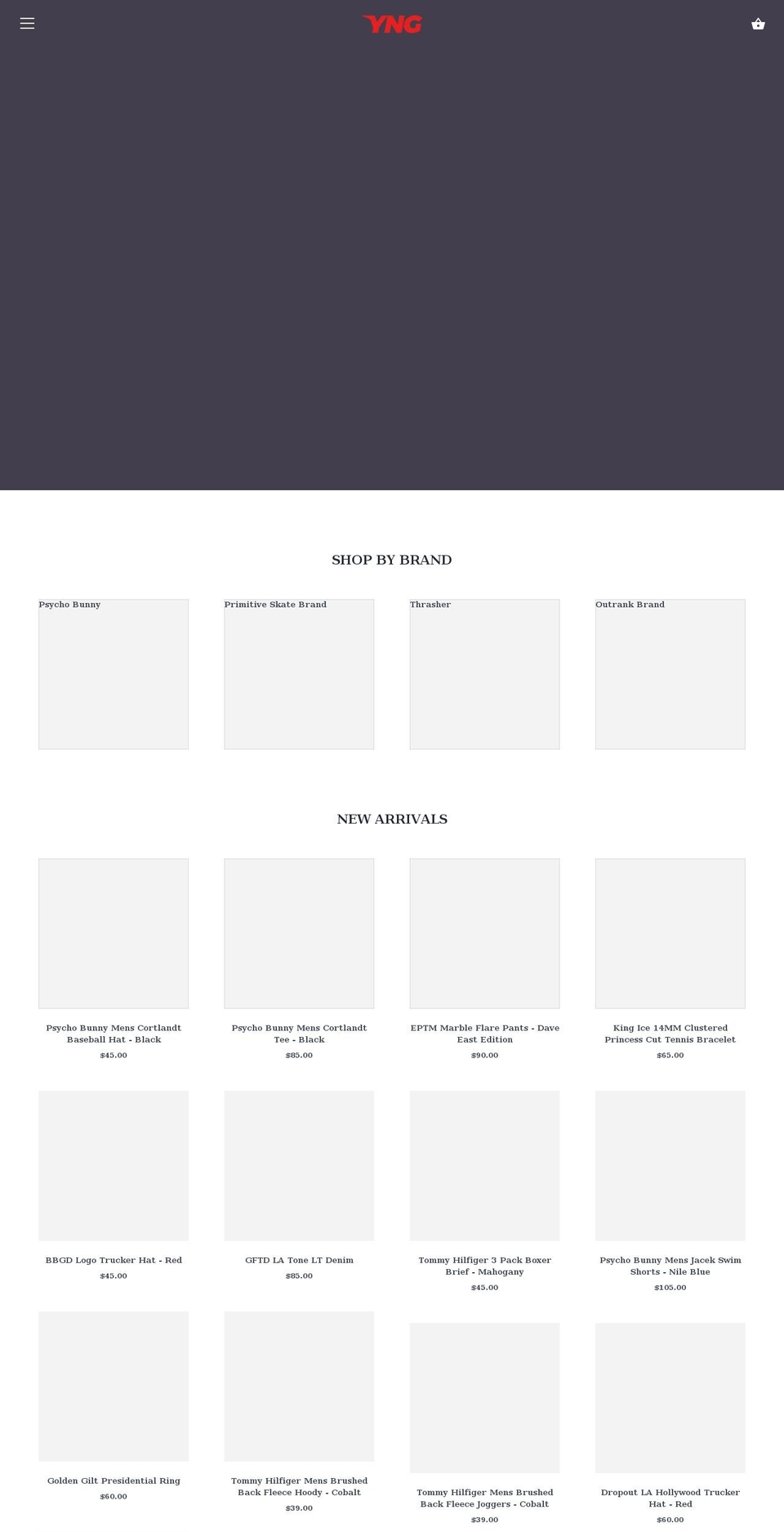 shopatyng.com shopify website screenshot