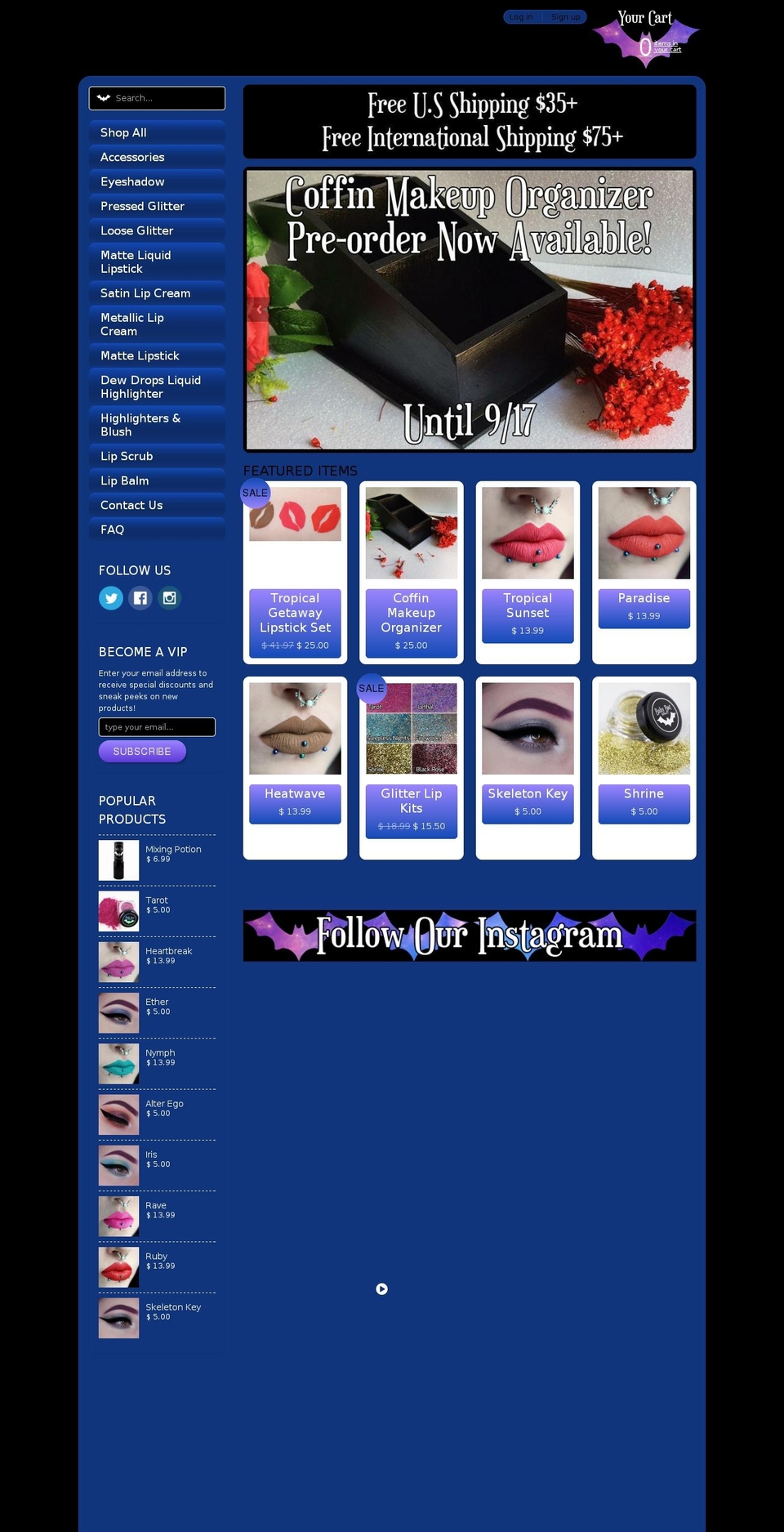 shopbabybat.com shopify website screenshot