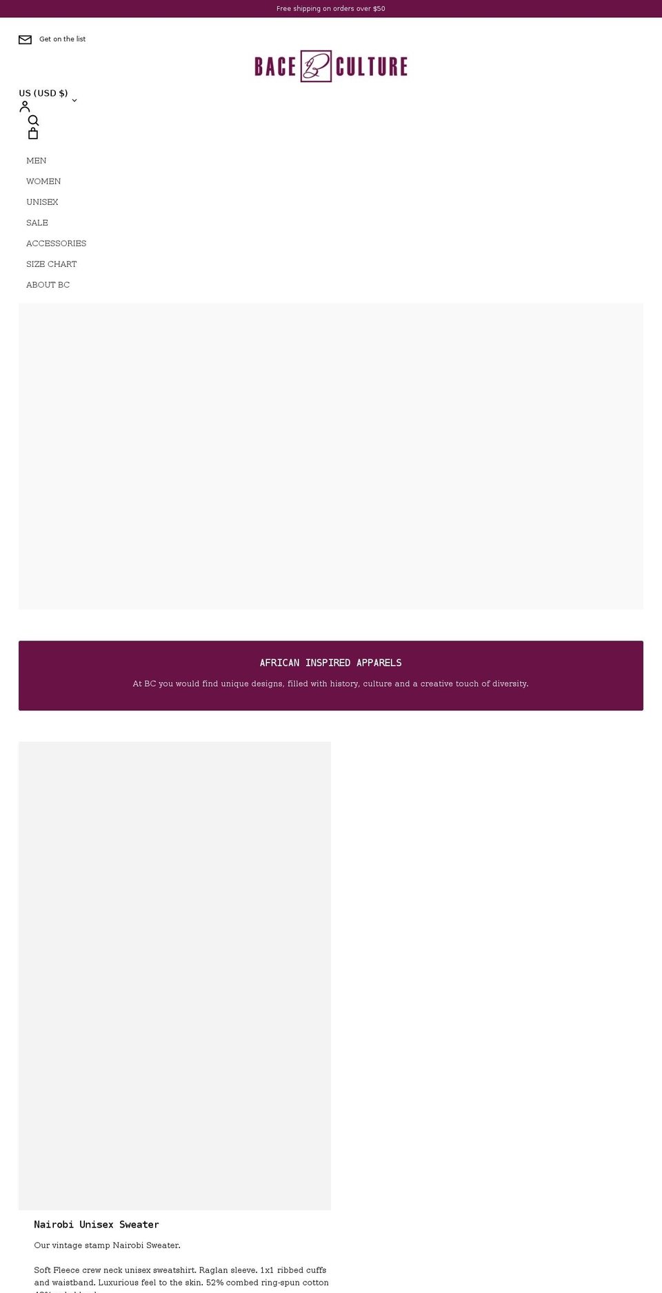 shopbace.com shopify website screenshot