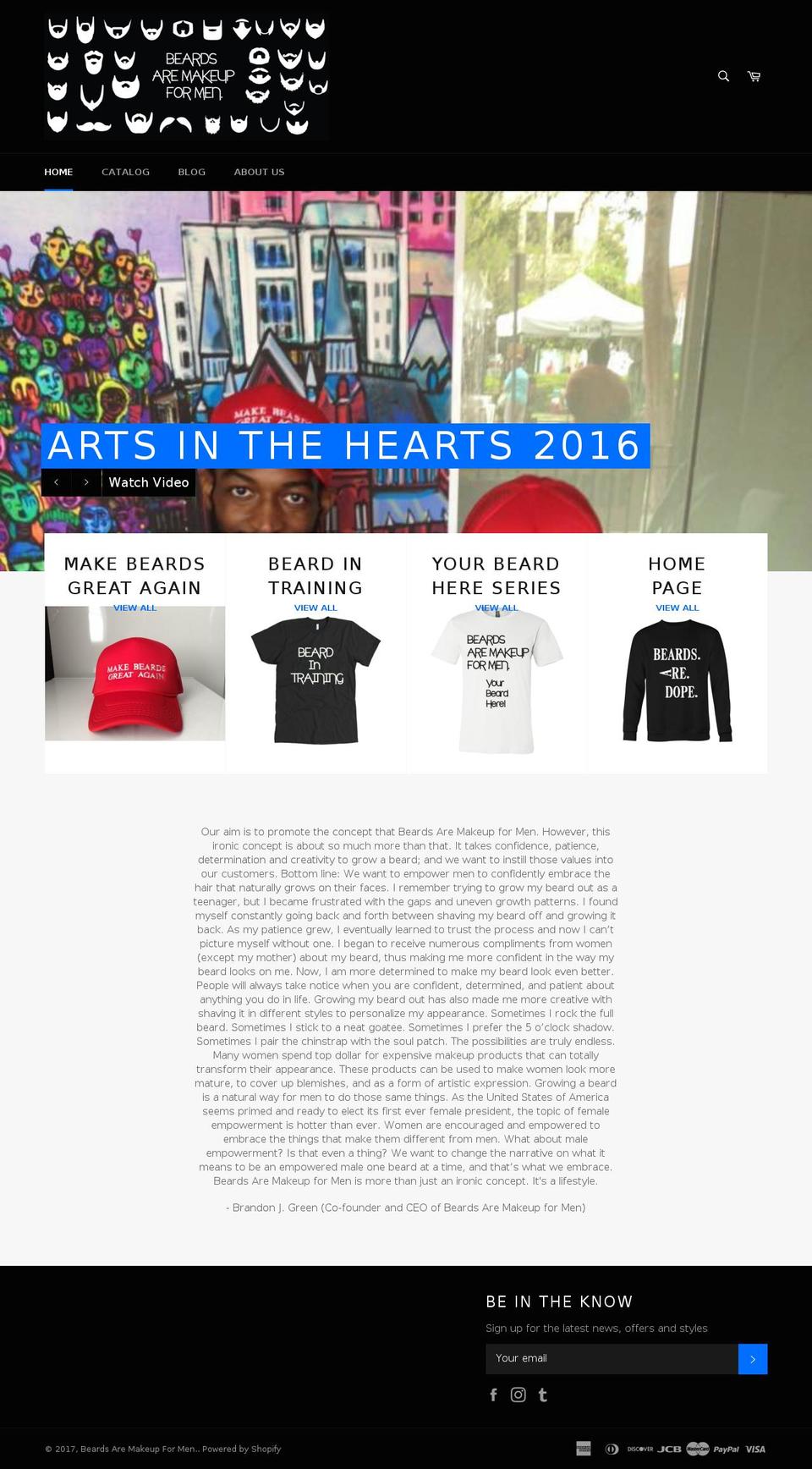 shopbamm.com shopify website screenshot