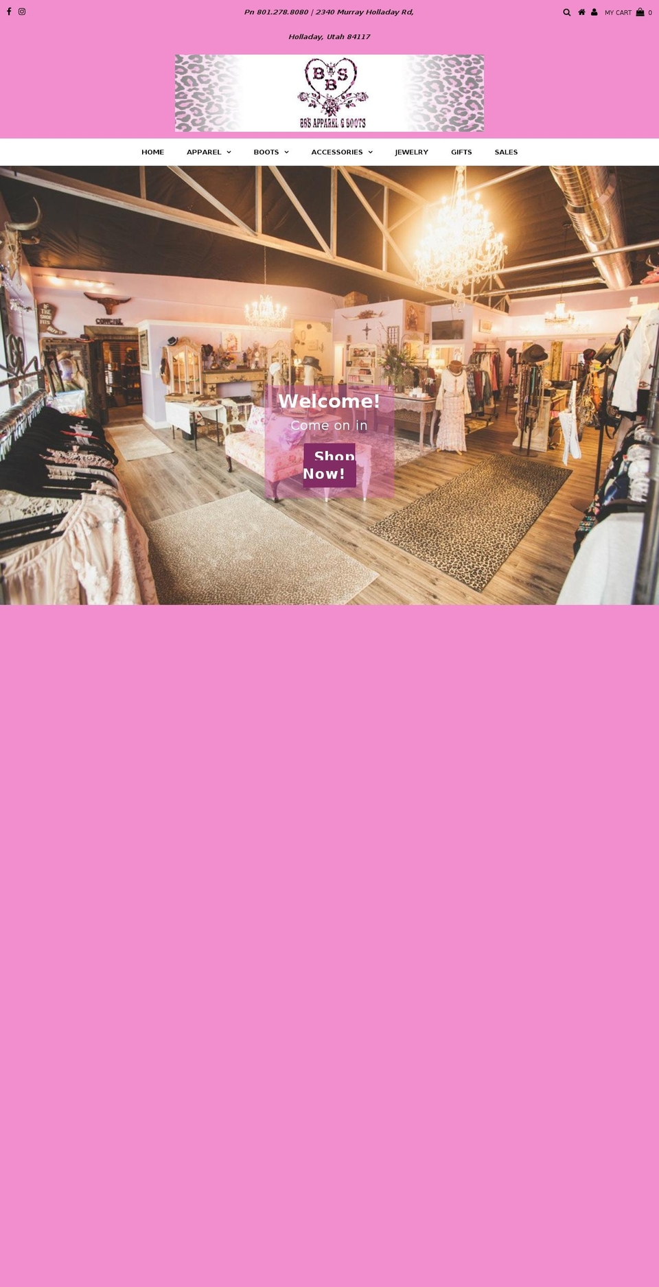 shopbbsapparel.com — Shopify storefront screenshot