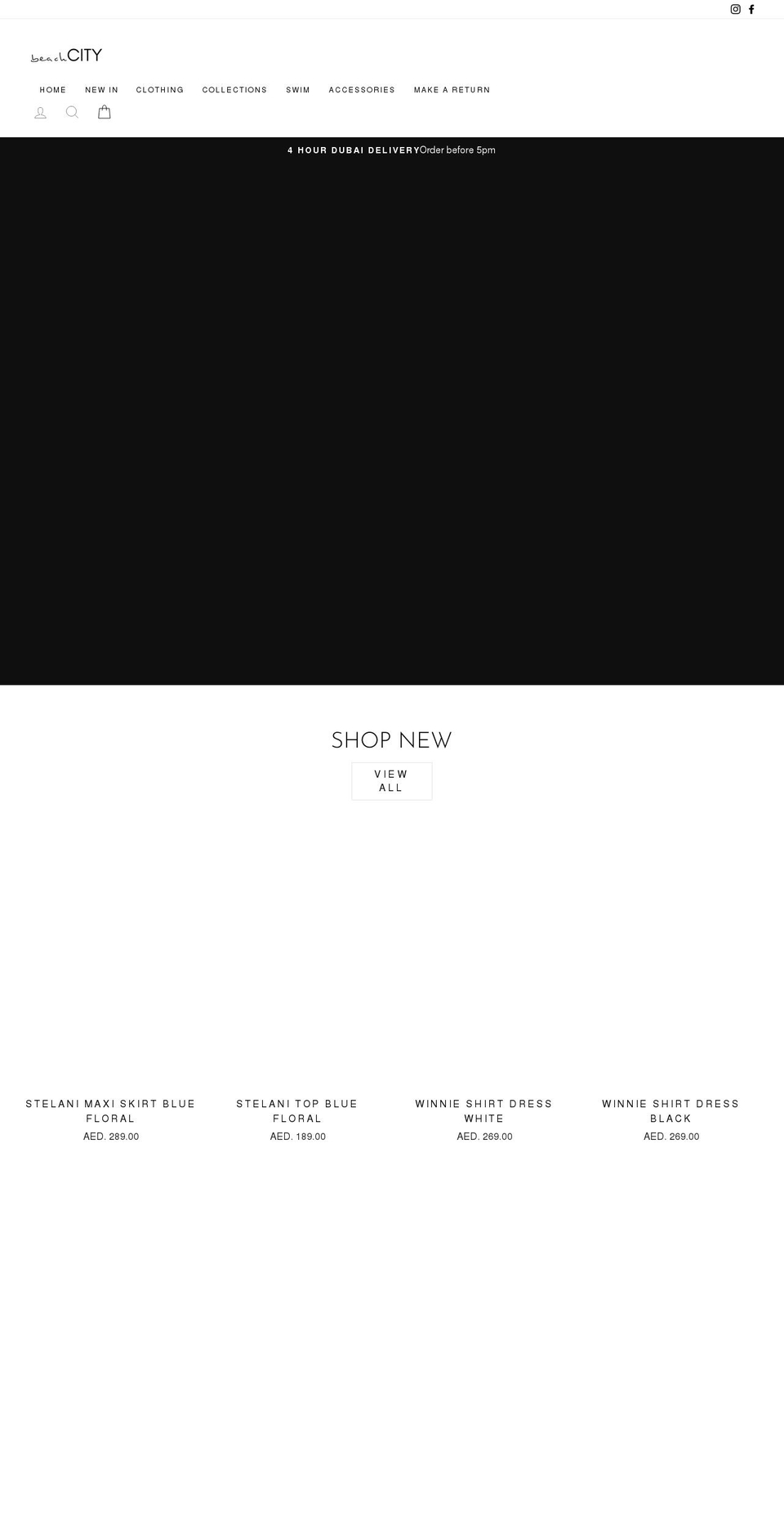 shopbeachcity.com shopify website screenshot