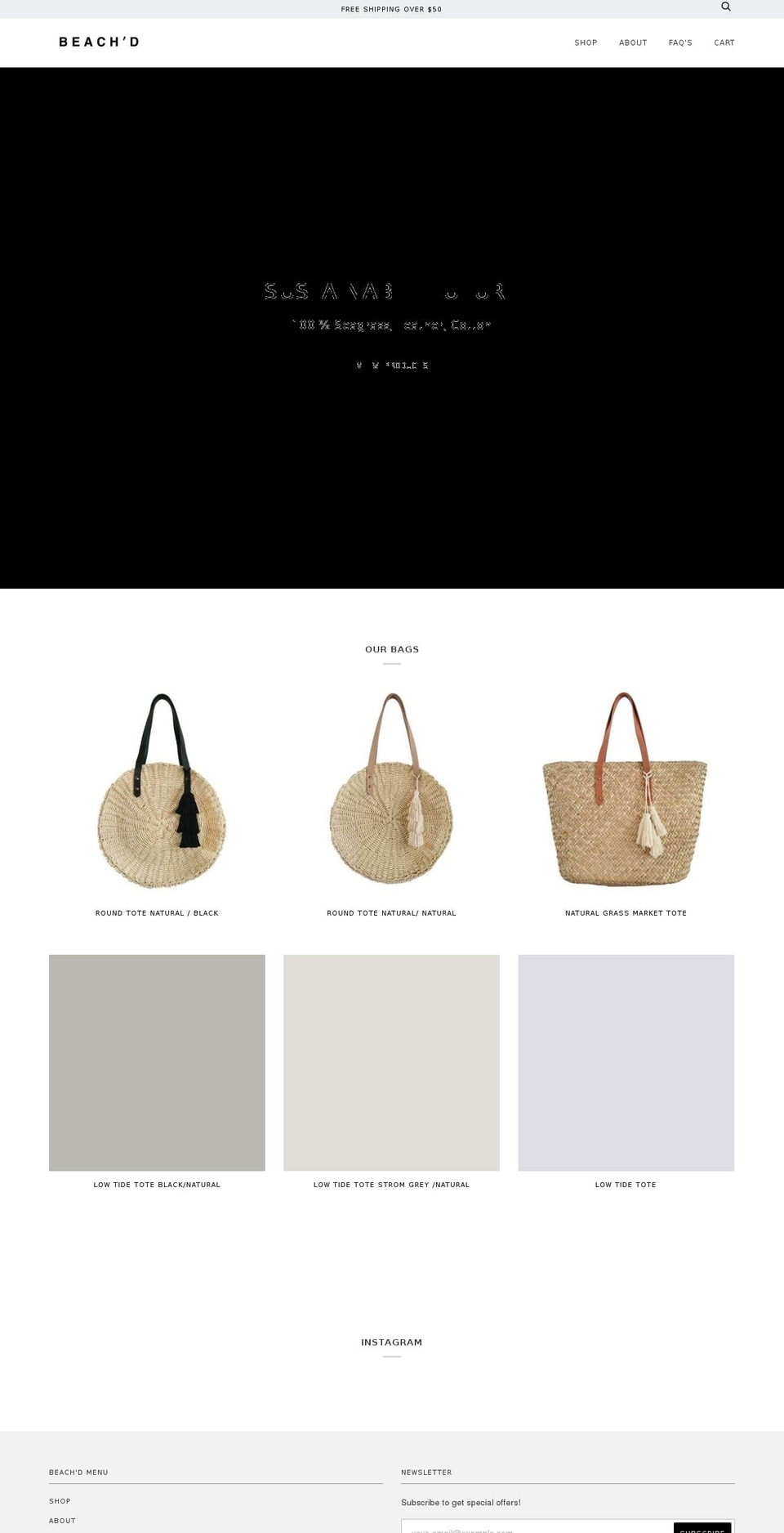 shopbeachd.com — Shopify storefront screenshot