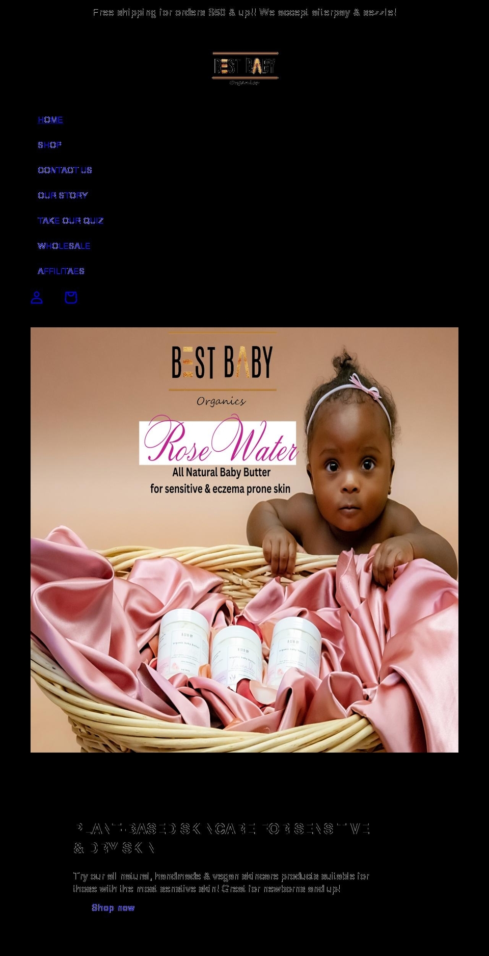 shopbestbaby.com — Shopify storefront screenshot
