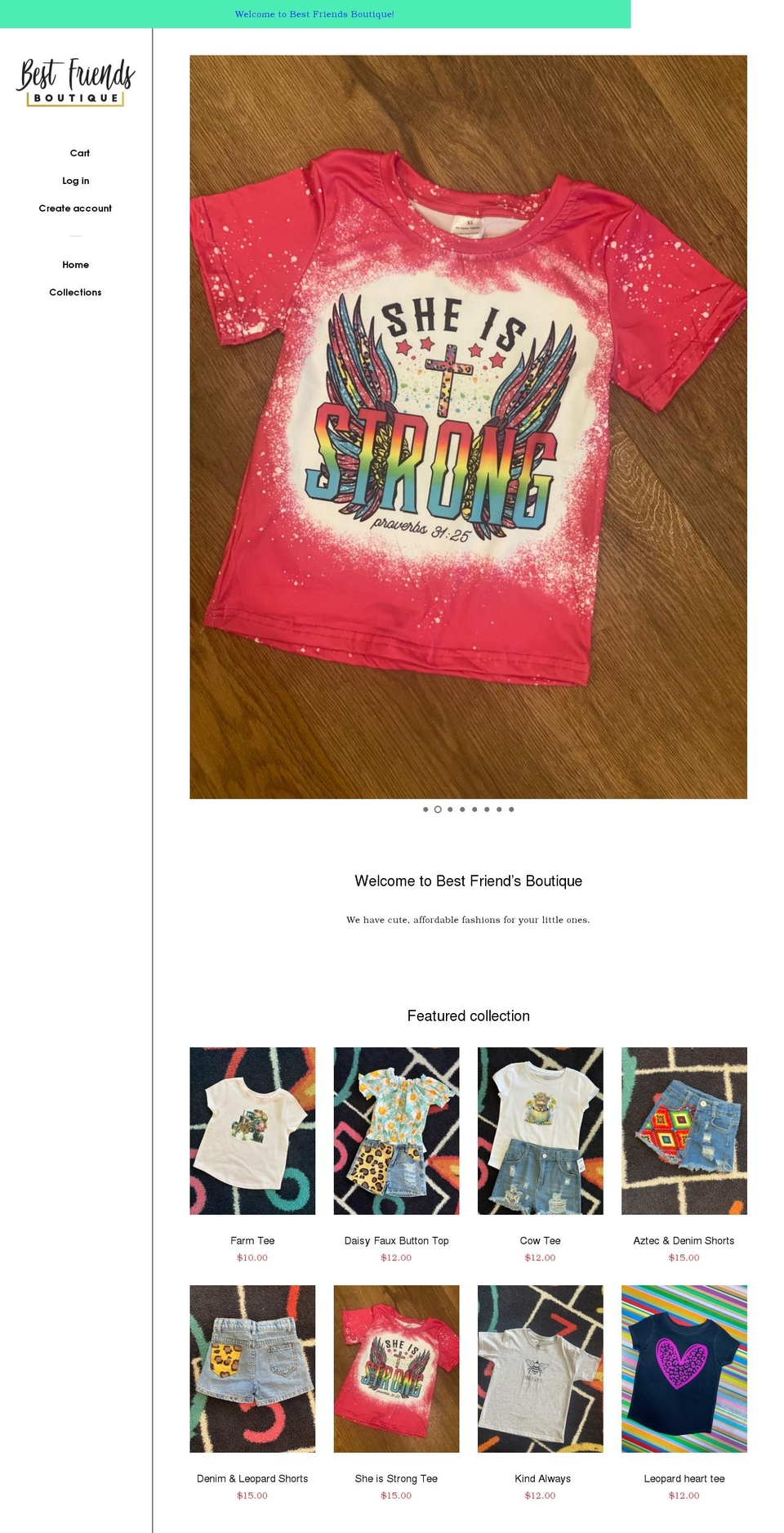 shopbfboutique.com shopify website screenshot