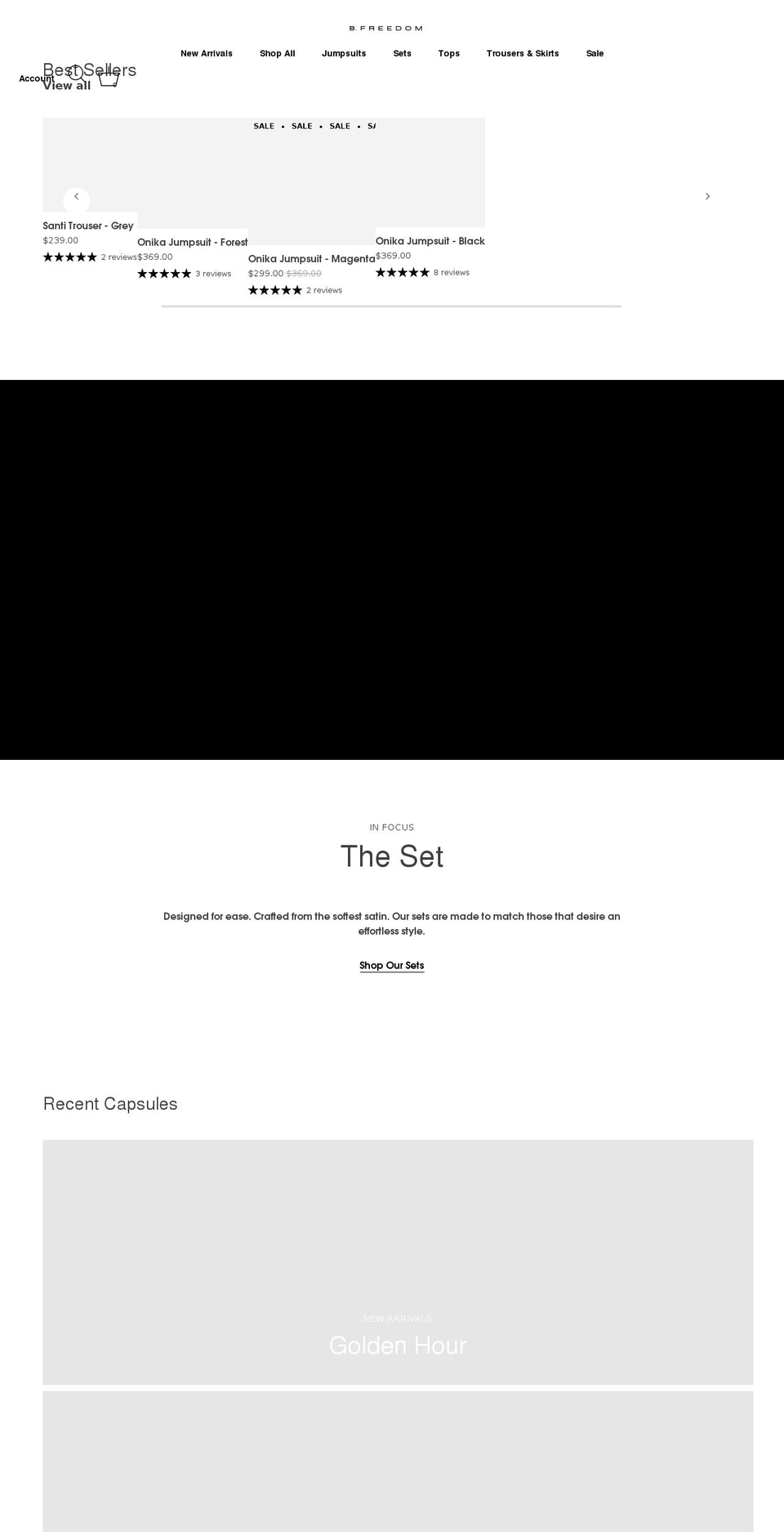 shopbfreedom.com — Shopify storefront screenshot
