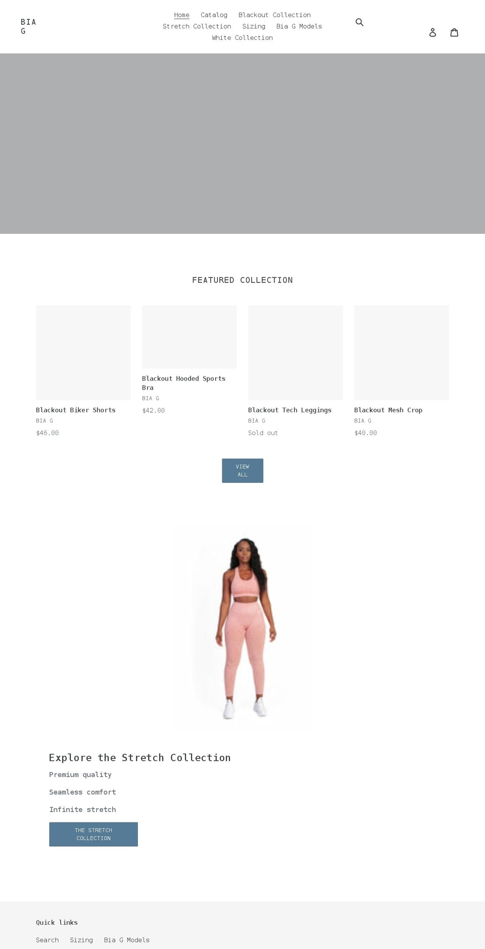 shopbiag.com shopify website screenshot