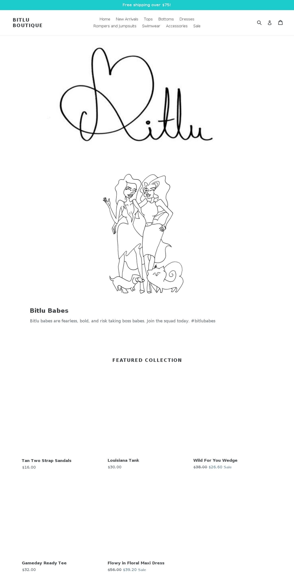 shopbitlu.com shopify website screenshot