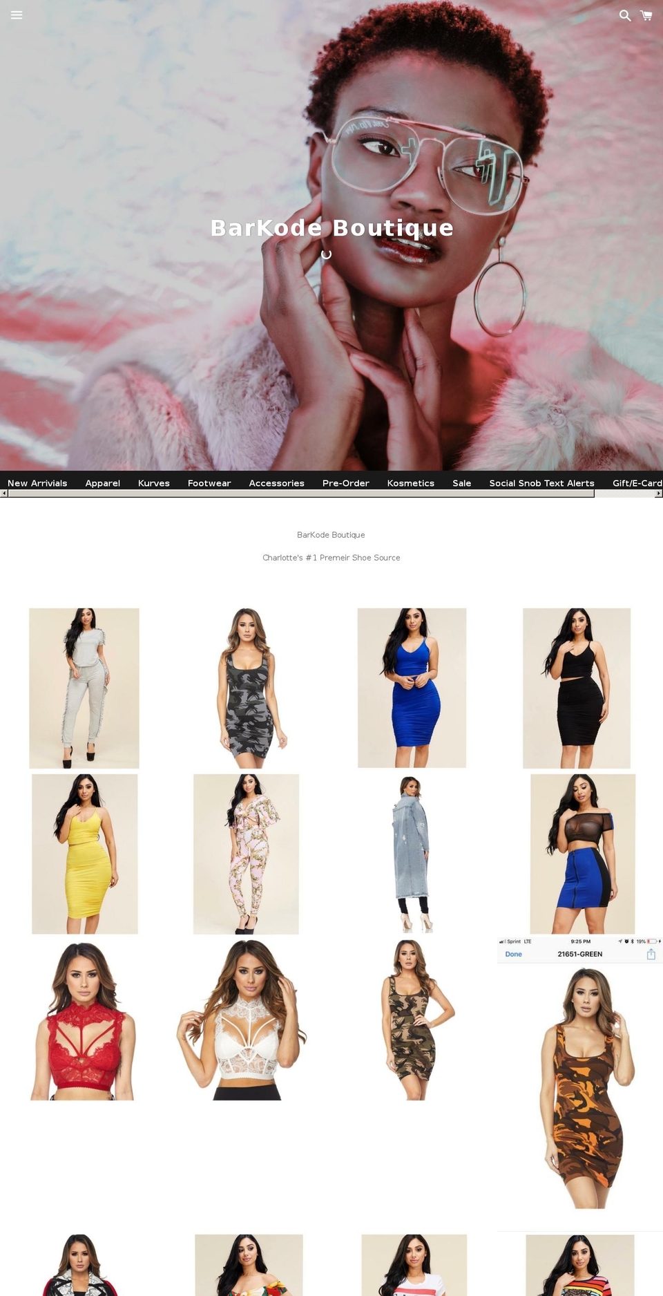 shopbkode.com — Shopify storefront screenshot