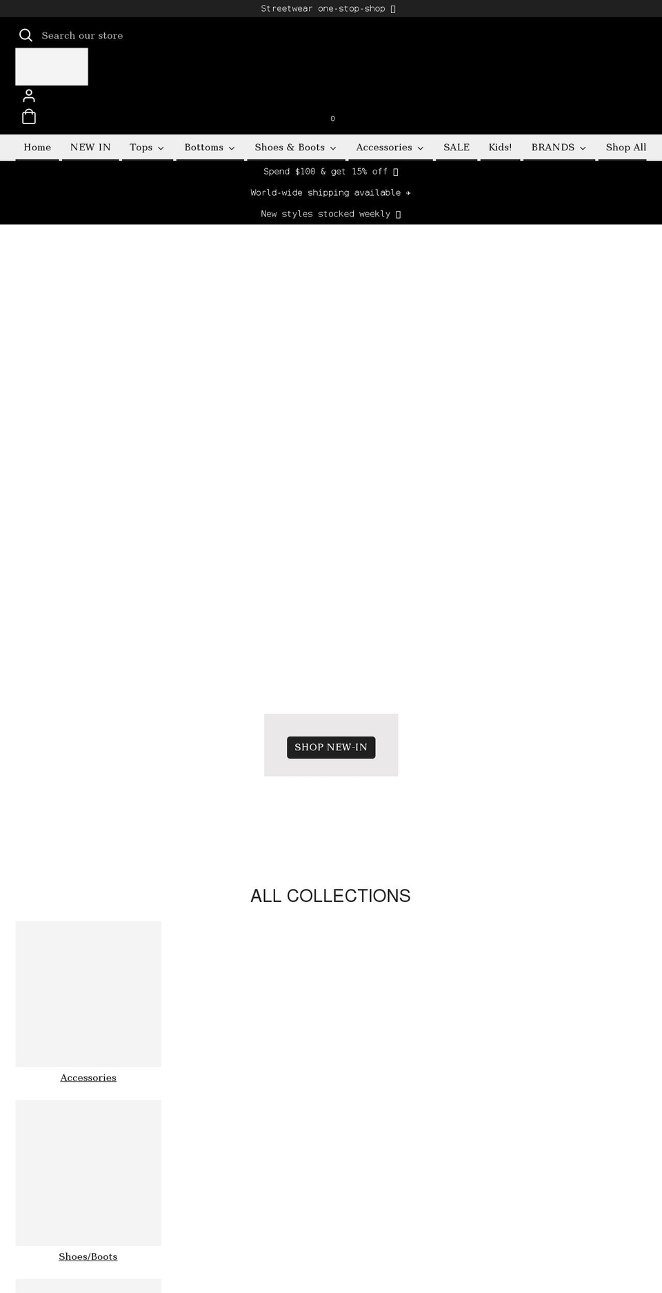shopblackroses.com — Shopify storefront screenshot