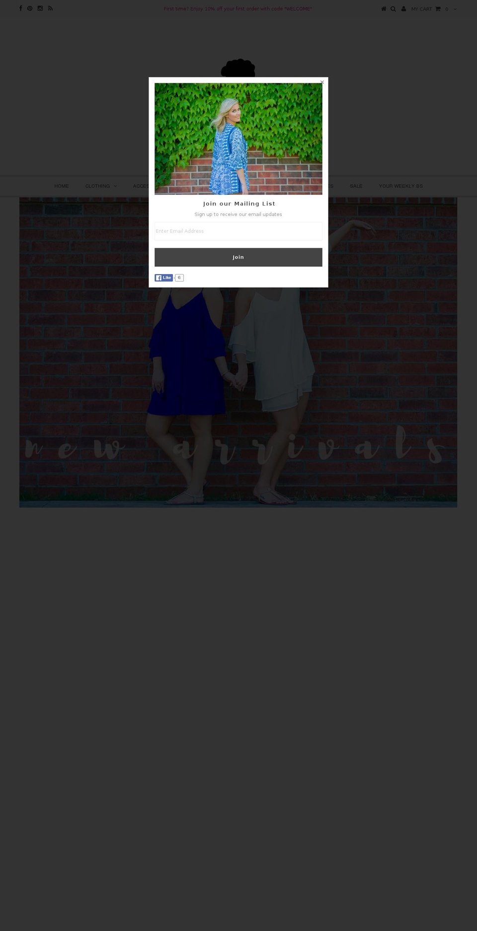 shopblacksheepboutique.com shopify website screenshot