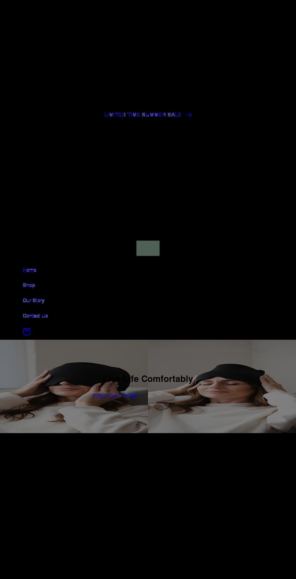 shopblankly.com shopify website screenshot