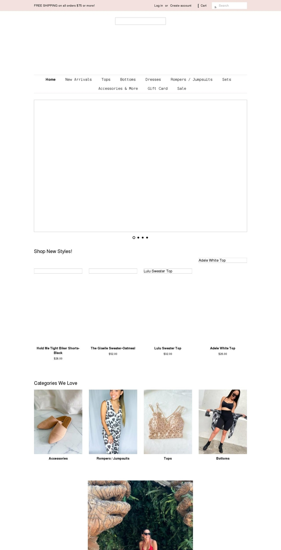 shopblossomandbloom.com shopify website screenshot