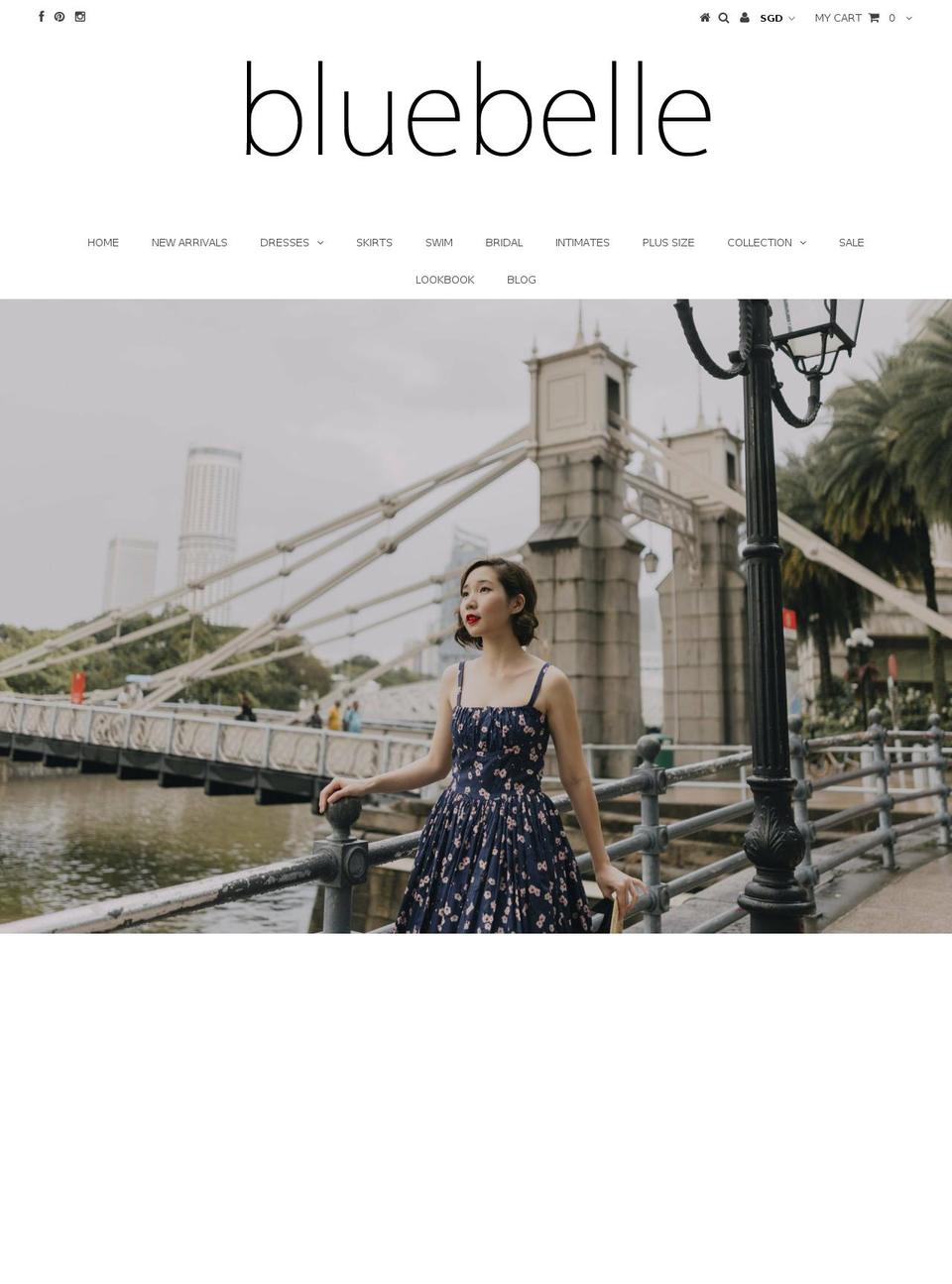 shopbluebelle.com shopify website screenshot