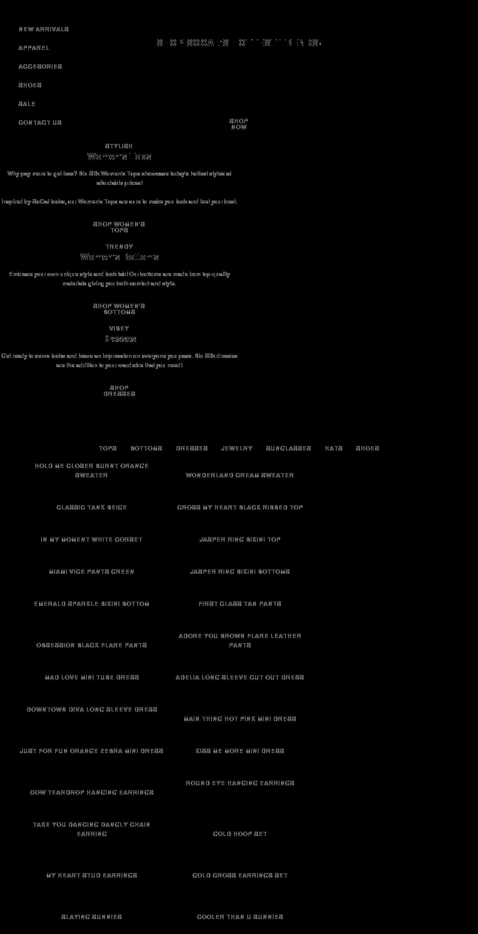 shopblusilk.com shopify website screenshot