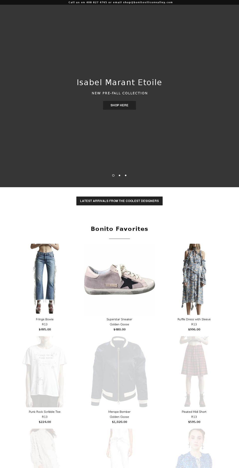 shopbonito.com — Shopify storefront screenshot