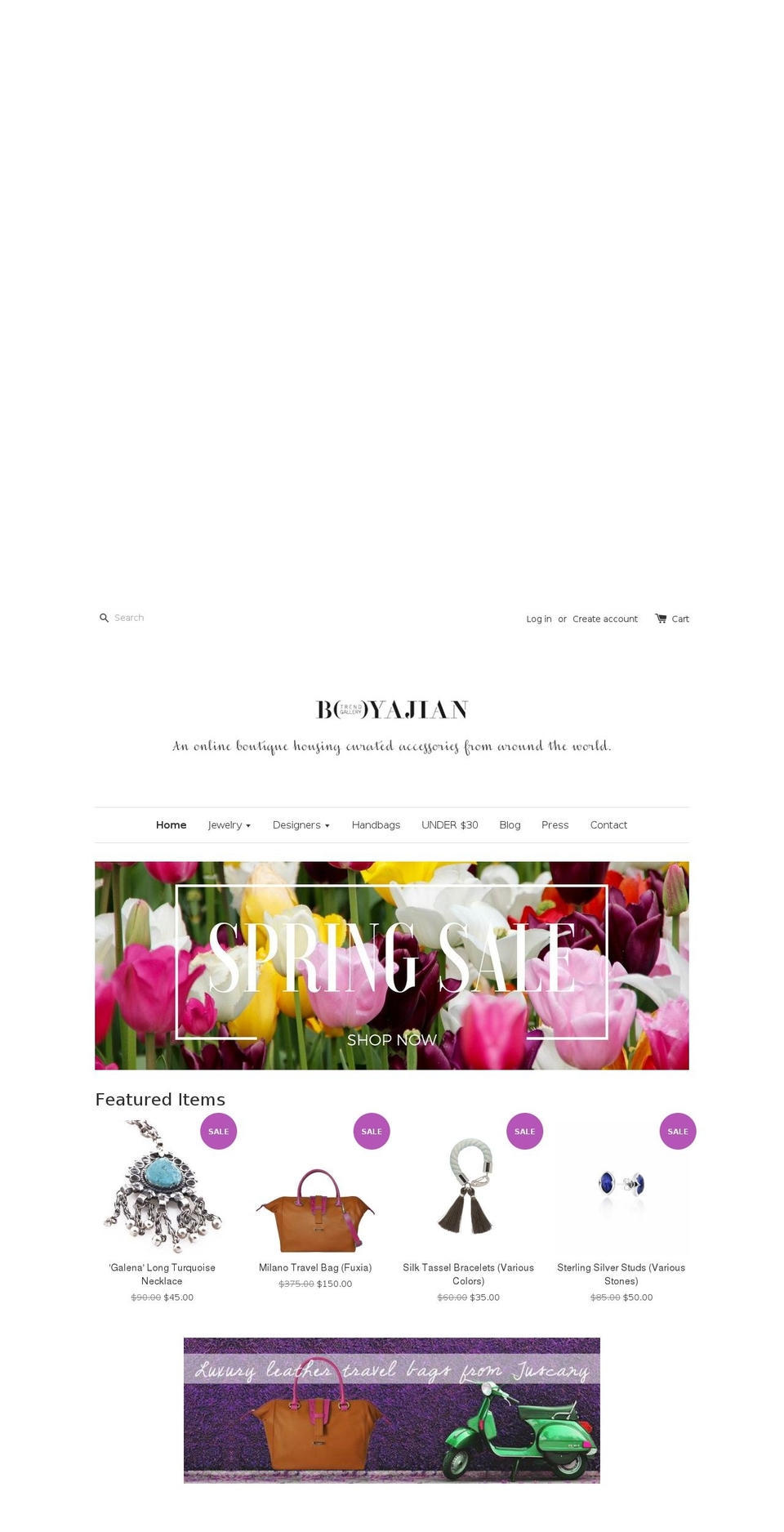 shopboyajian.com shopify website screenshot