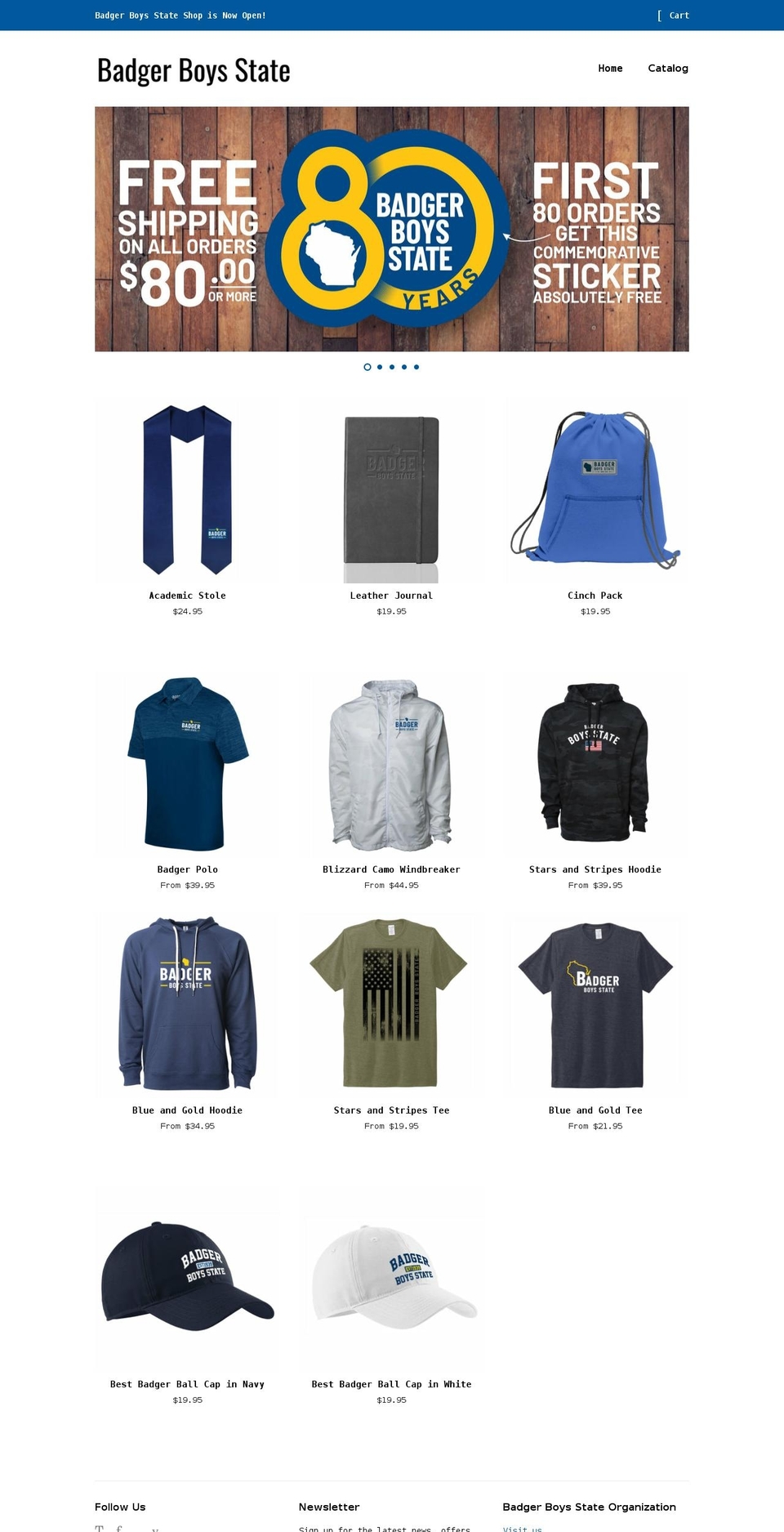 shopboysstate.com shopify website screenshot