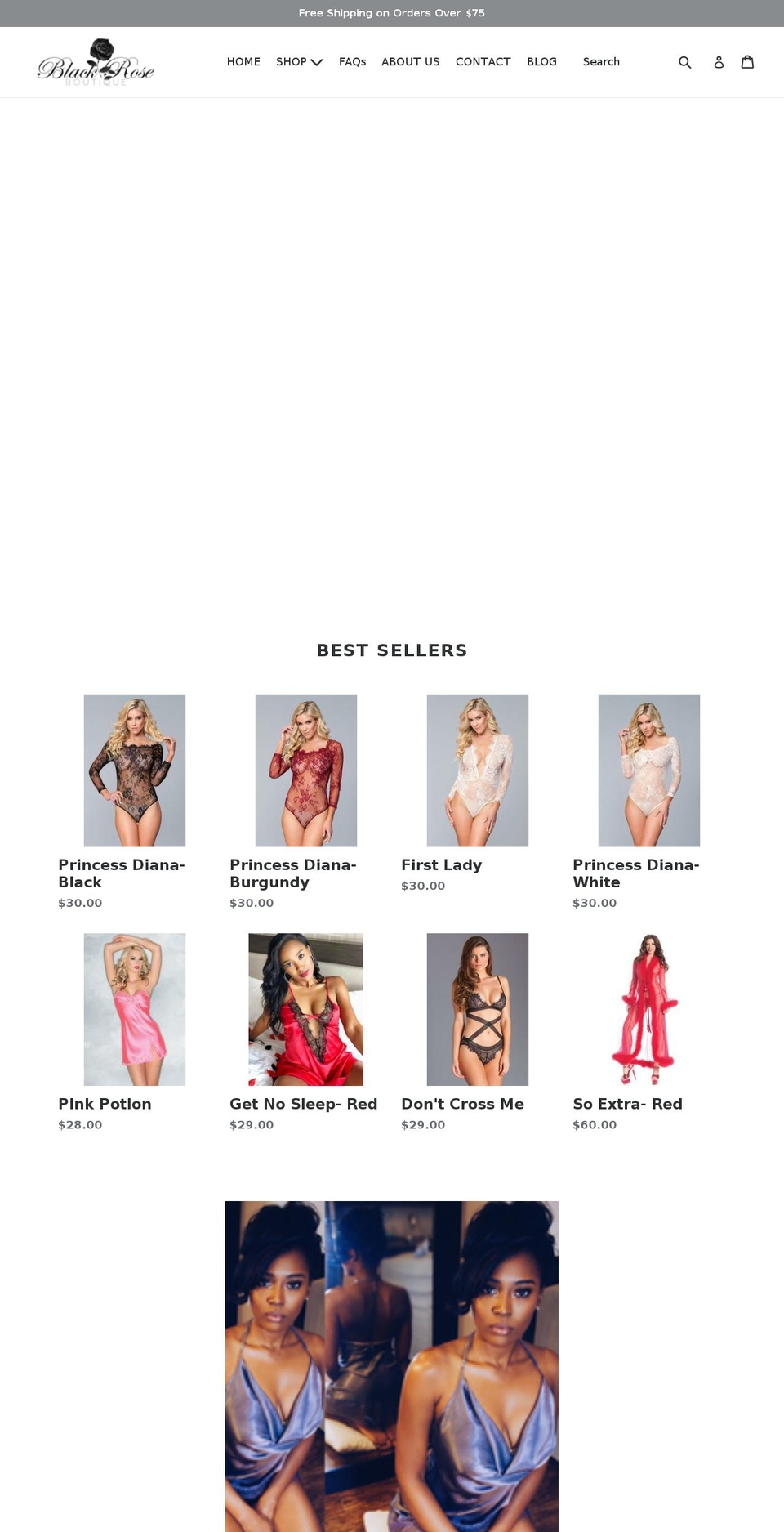 shopbrboutique.com — Shopify storefront screenshot