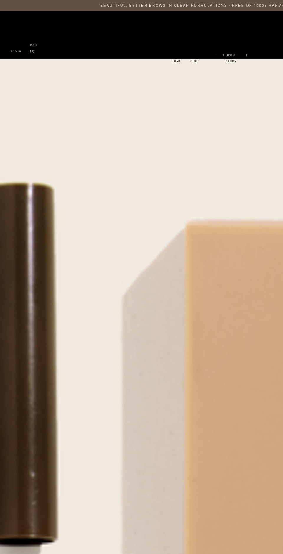 shopbrowatelier.com shopify website screenshot