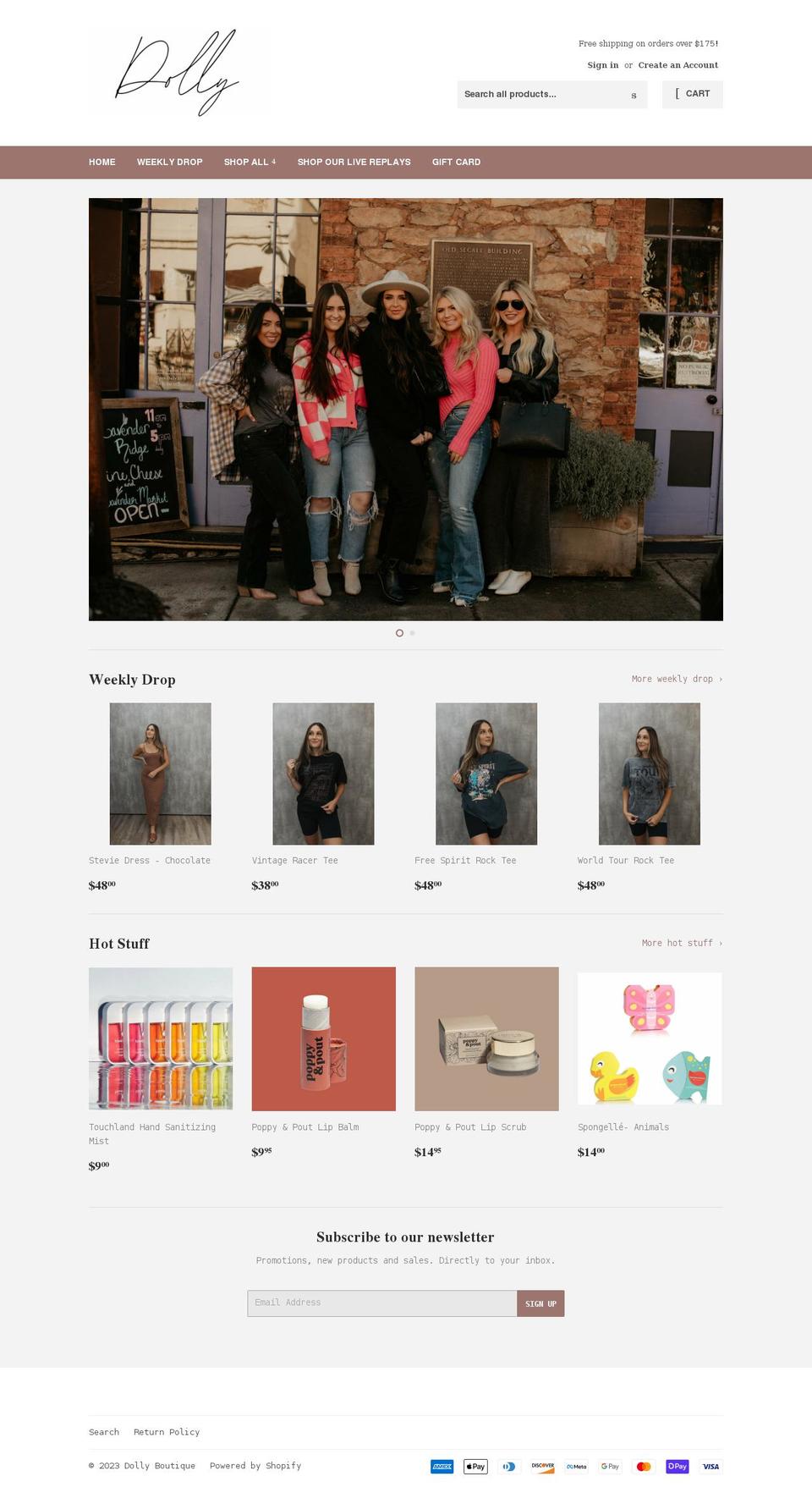 shopbthree.com — Shopify storefront screenshot