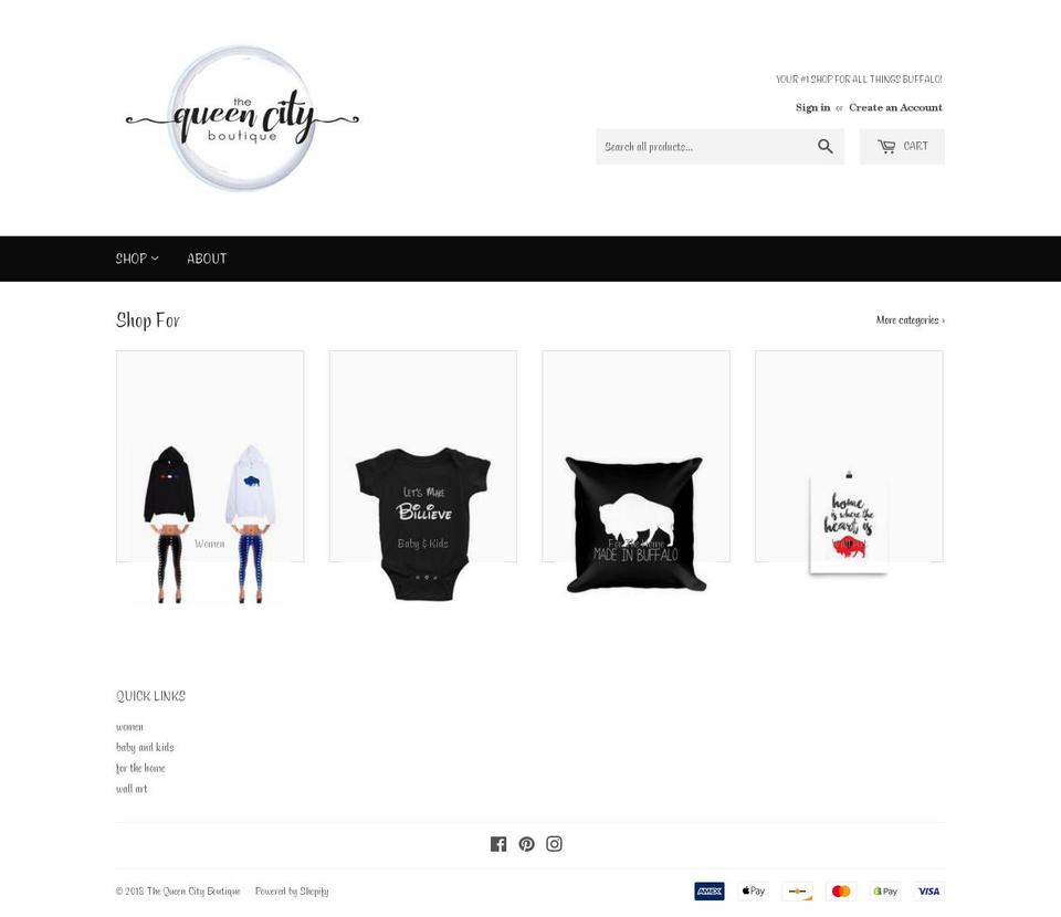 shopbuffalobaby.com shopify website screenshot