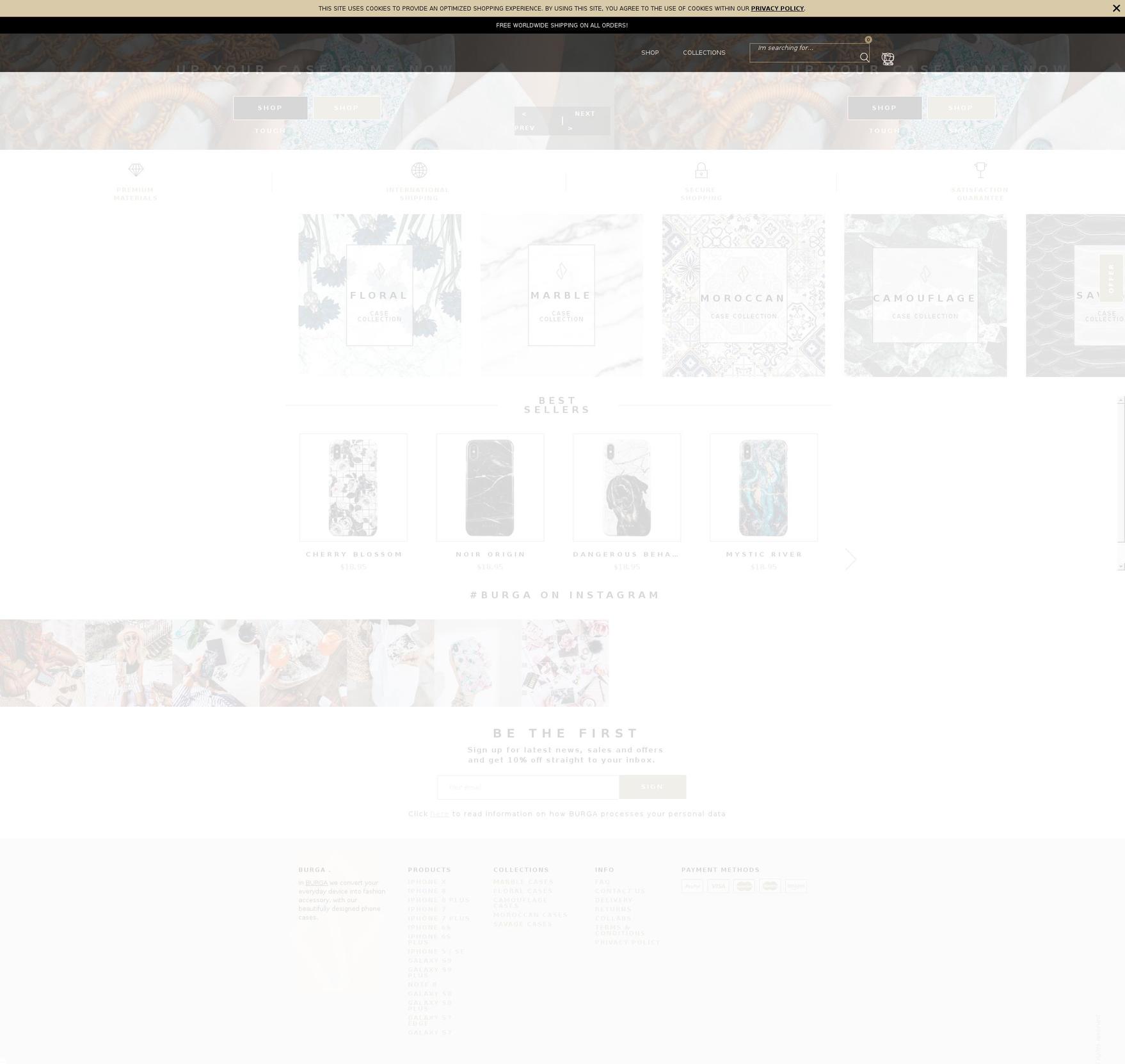 burga 1.6 Shopify theme site example shopburga.com
