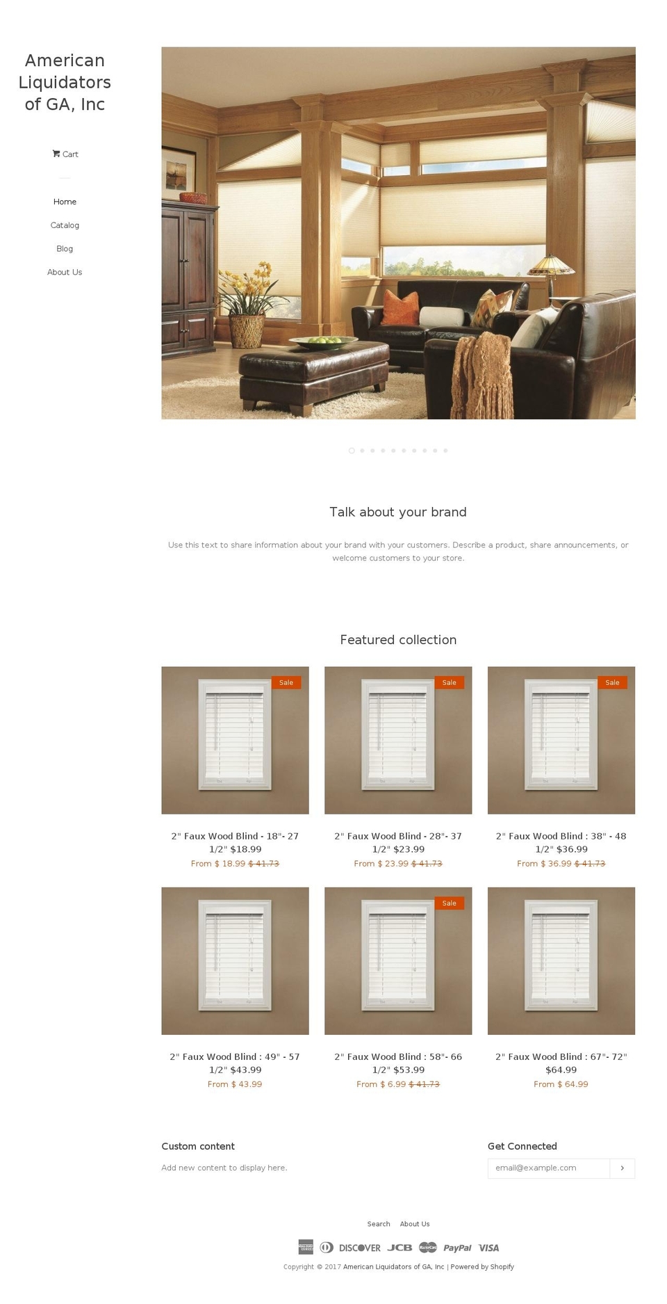 shopbyhome.com shopify website screenshot