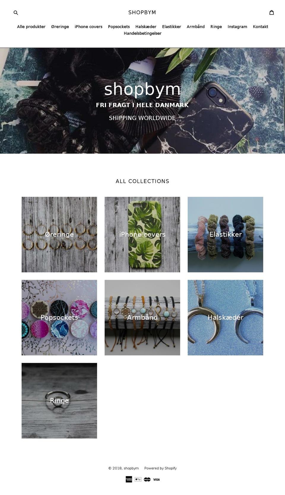 shopbym.com — Shopify storefront screenshot