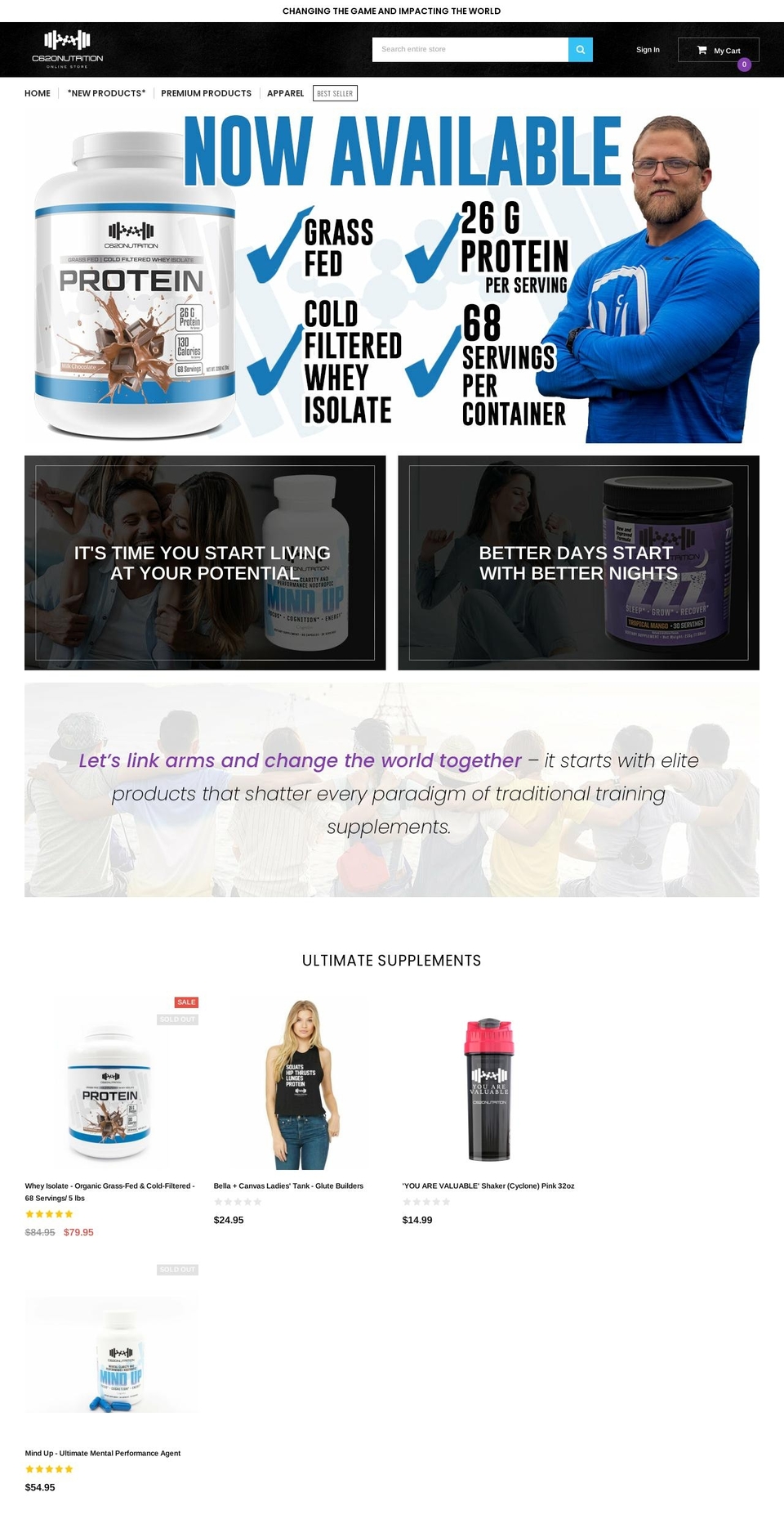 shopc620.com — Shopify storefront screenshot