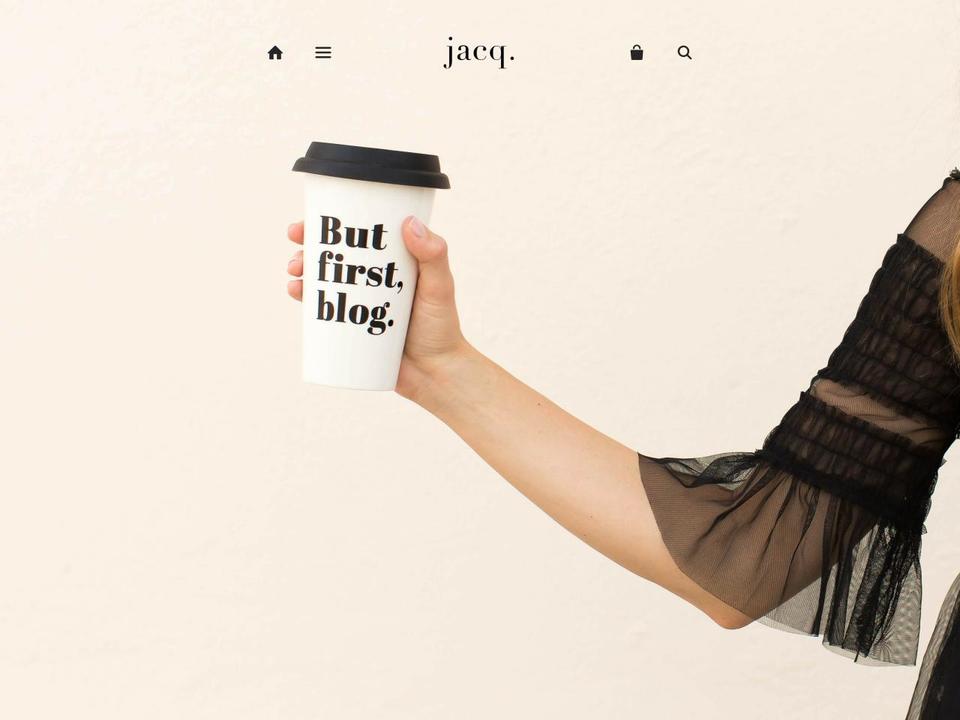 shopcalledjacq.com shopify website screenshot