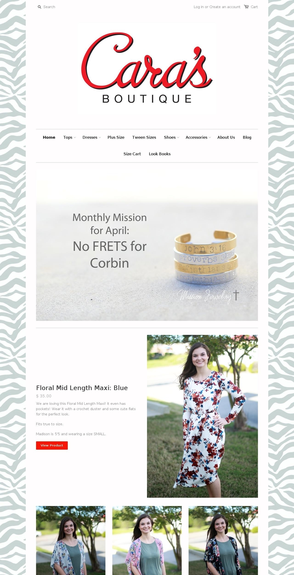 shopcaras.com shopify website screenshot