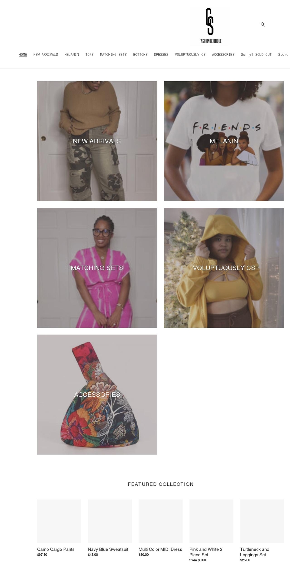 shopcarlasimon.com shopify website screenshot