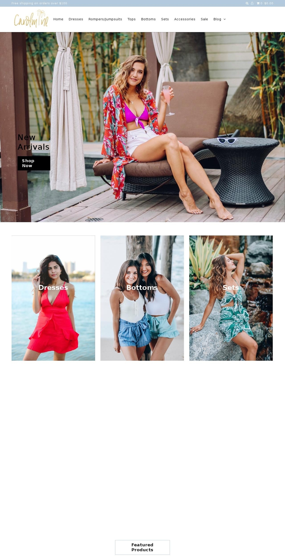 Copy of Copy of Copy of Icon Shopify theme site example shopcarolmine.com