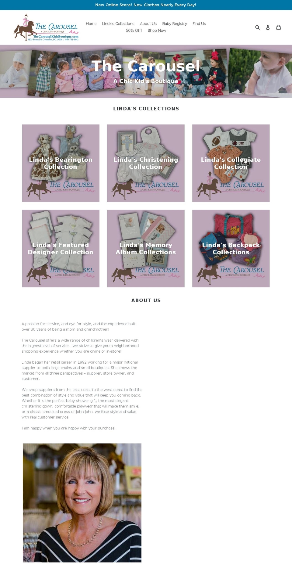 shopcarouselkids.com — Shopify storefront screenshot
