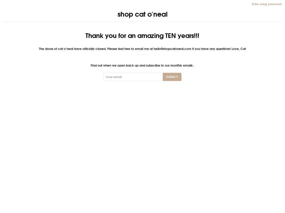 grid-v-- Shopify theme site example shopcatoneal.com