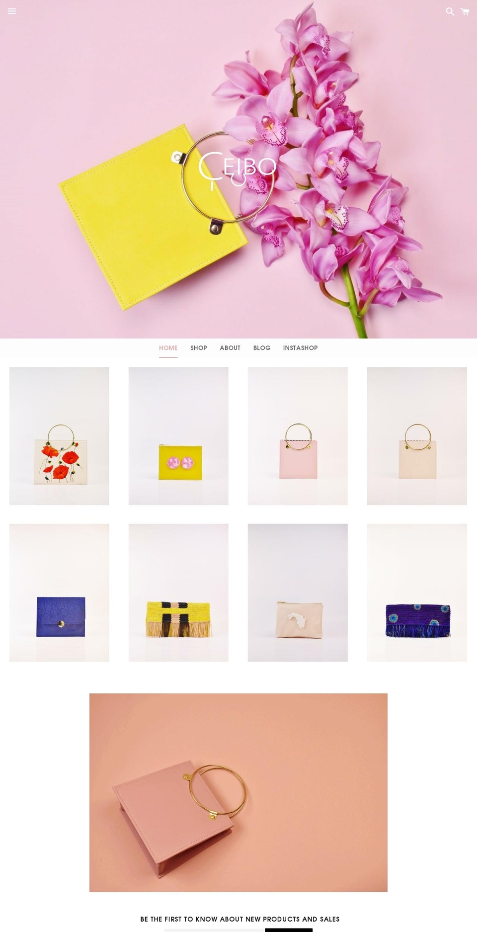 shopceibo.com shopify website screenshot