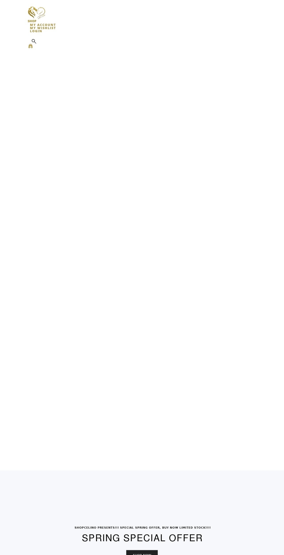 shopcelino.com — Shopify storefront screenshot