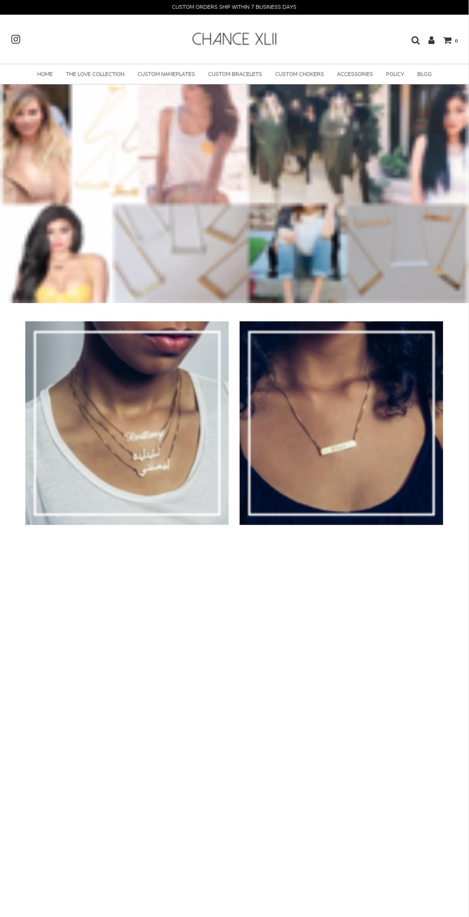 shopchancexlii.com shopify website screenshot