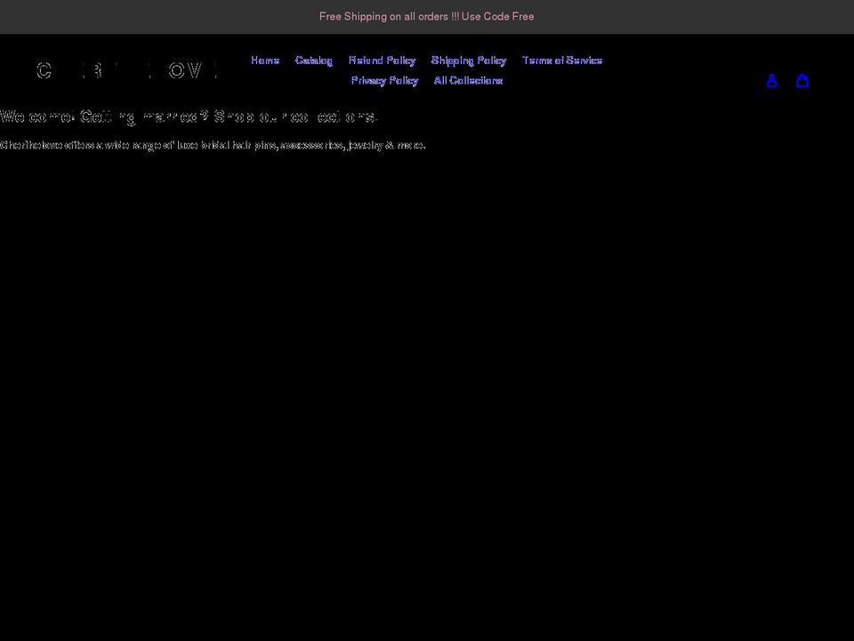 shopcherthelove.com shopify website screenshot