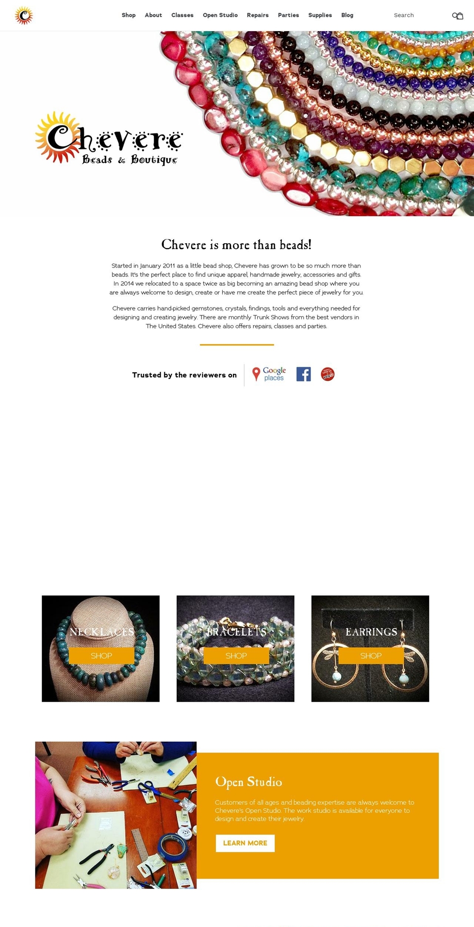 shopchevere.com — Shopify storefront screenshot