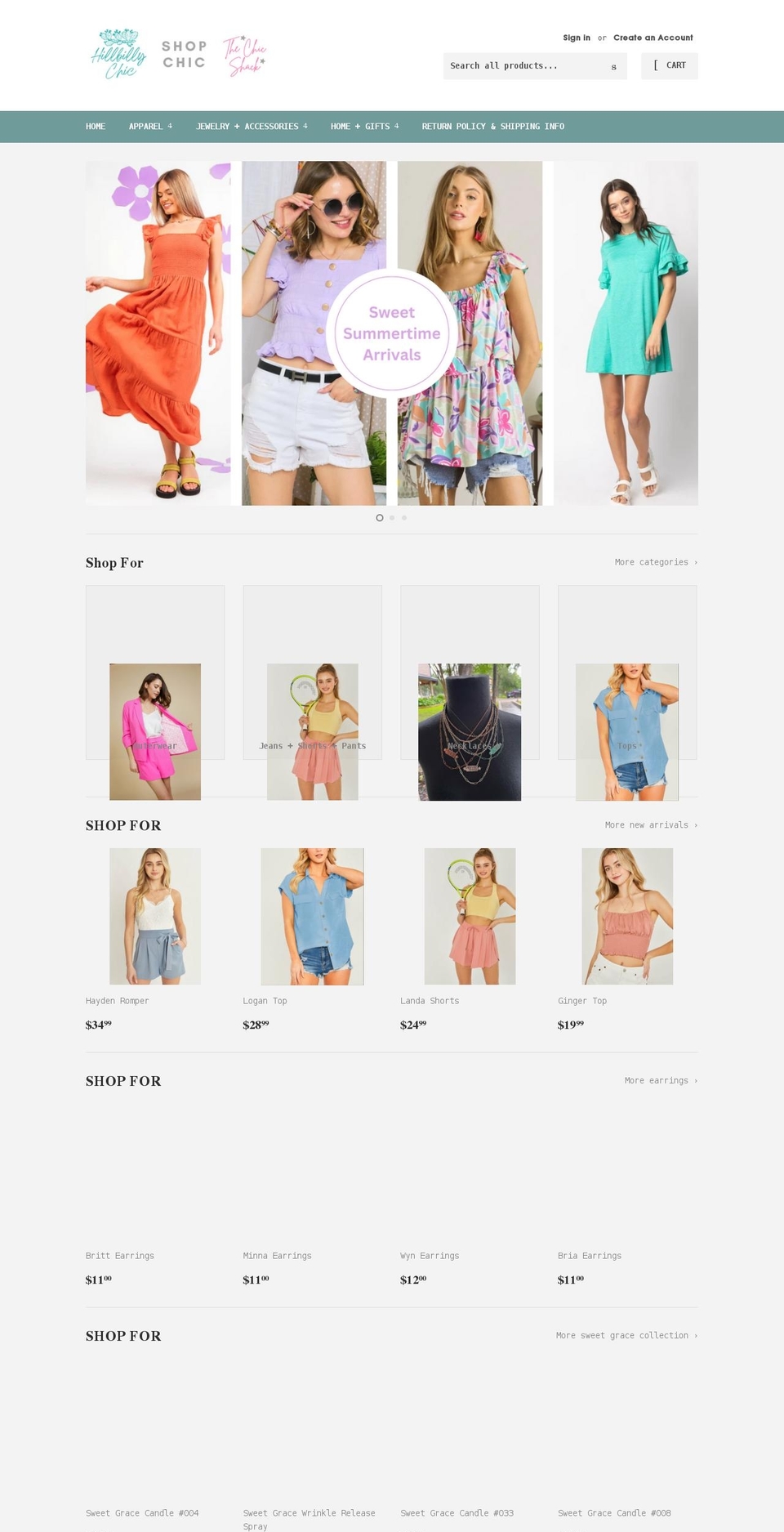 shopchictx.com shopify website screenshot