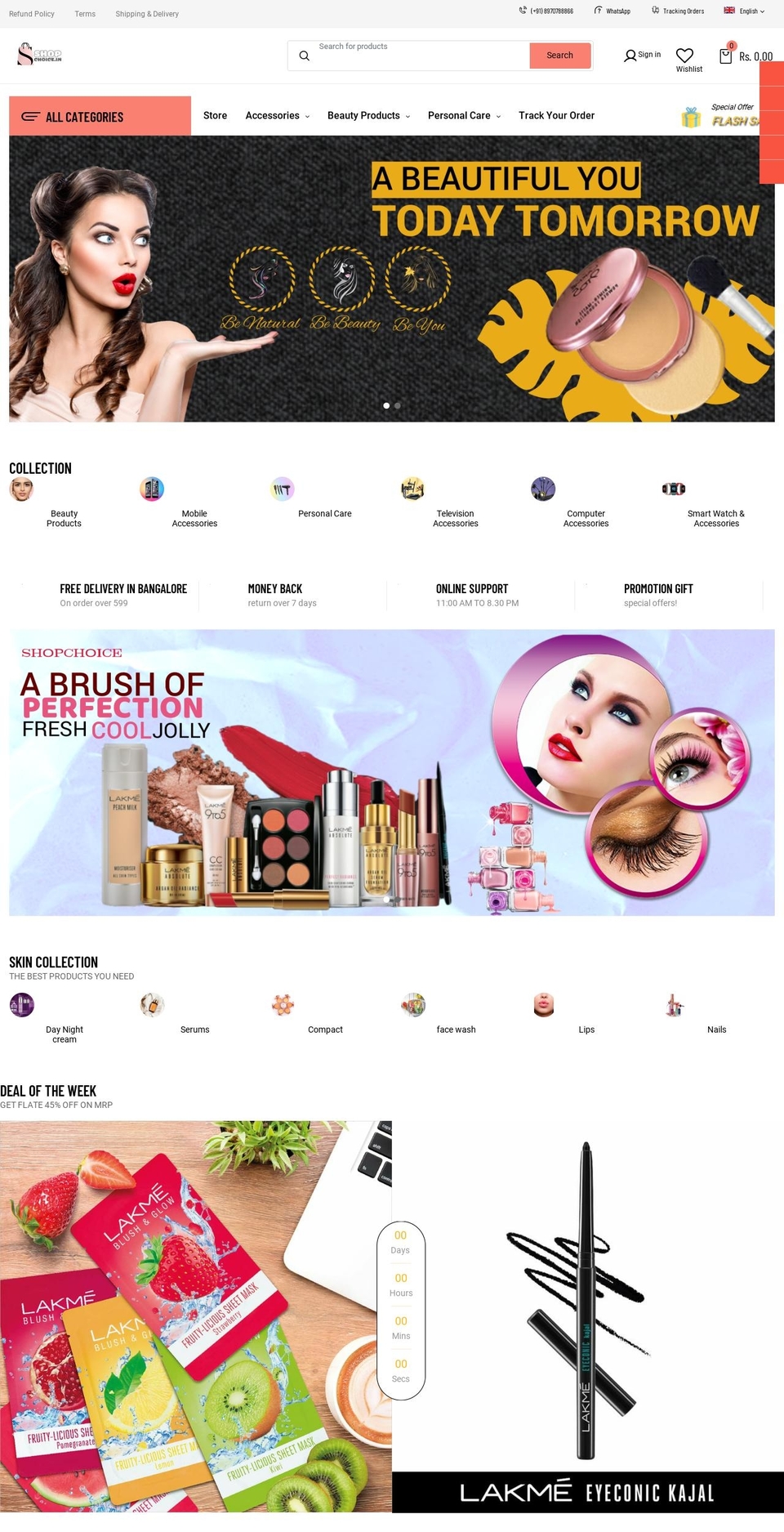 shopchoice.in shopify website screenshot