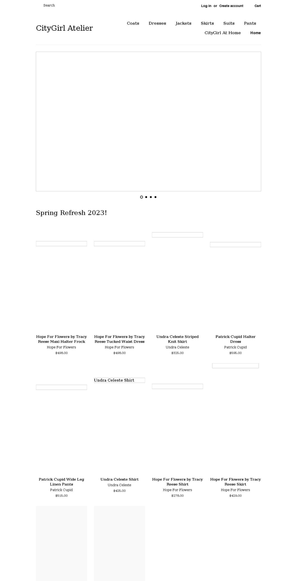 shopcitygirlatelier.com shopify website screenshot