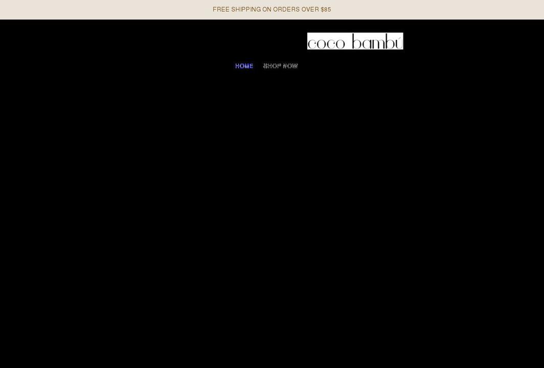 shopcocobambu.com shopify website screenshot
