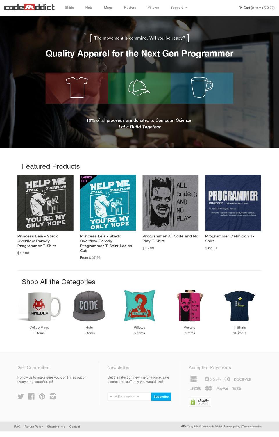 timber-2-1-2 Shopify theme site example shopcodeaddict.com