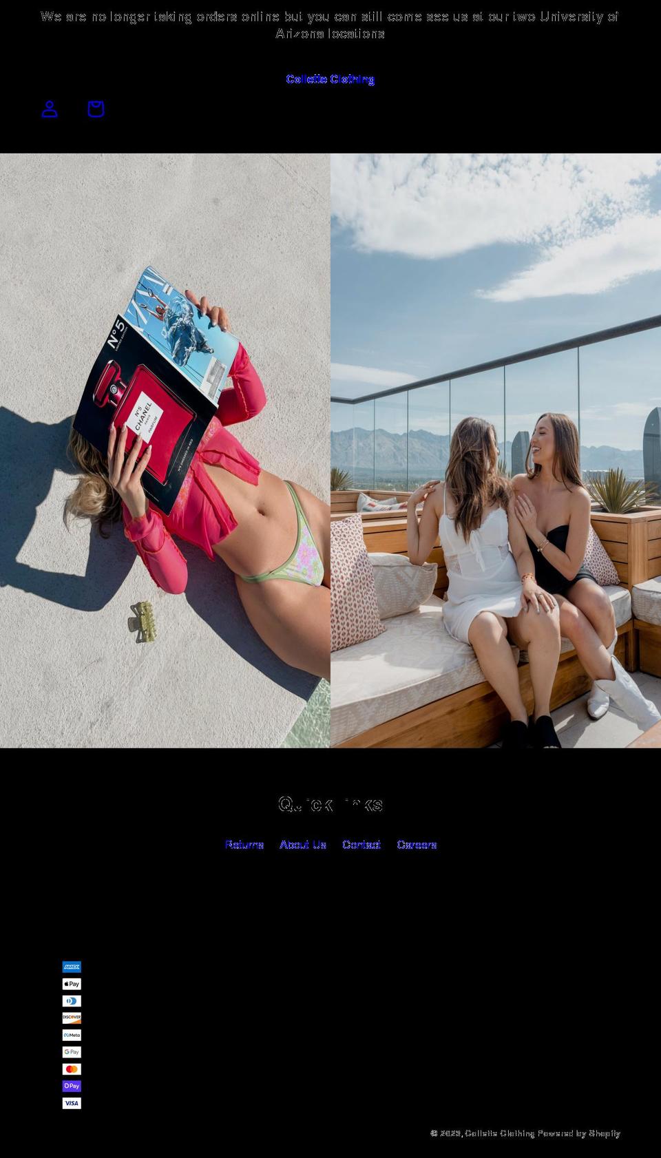 shopcollette.com shopify website screenshot