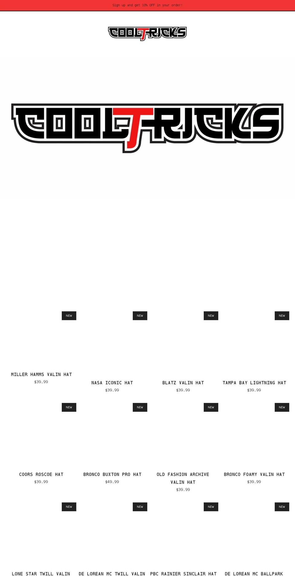 shopcooltricks.com shopify website screenshot